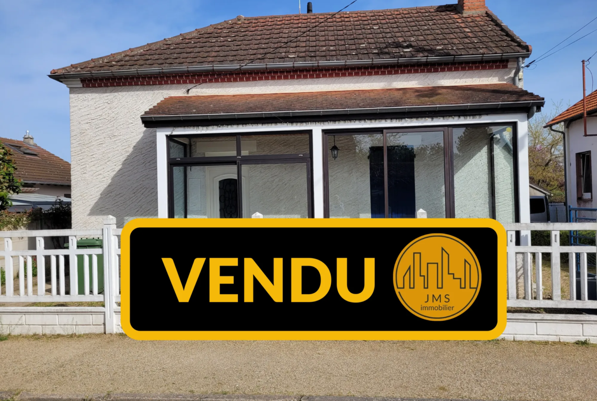 Maison à vendre à Yzeure avec jardin arboré 