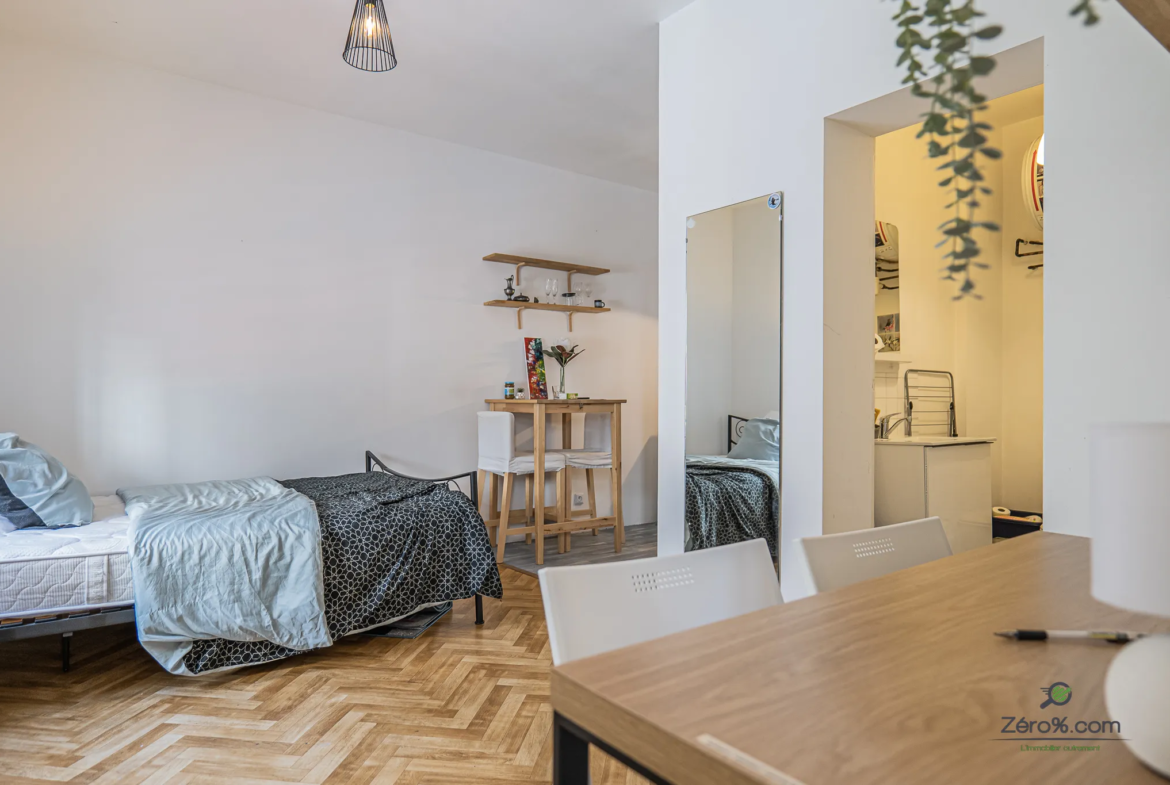 Superbe studio à vendre à Nantes, rue Vauban - 20 m² 