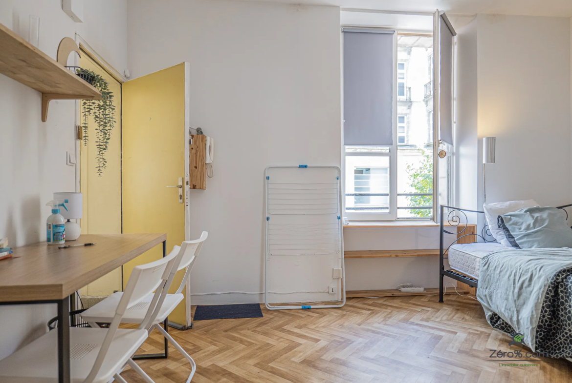 Superbe studio à vendre à Nantes, rue Vauban - 20 m² 