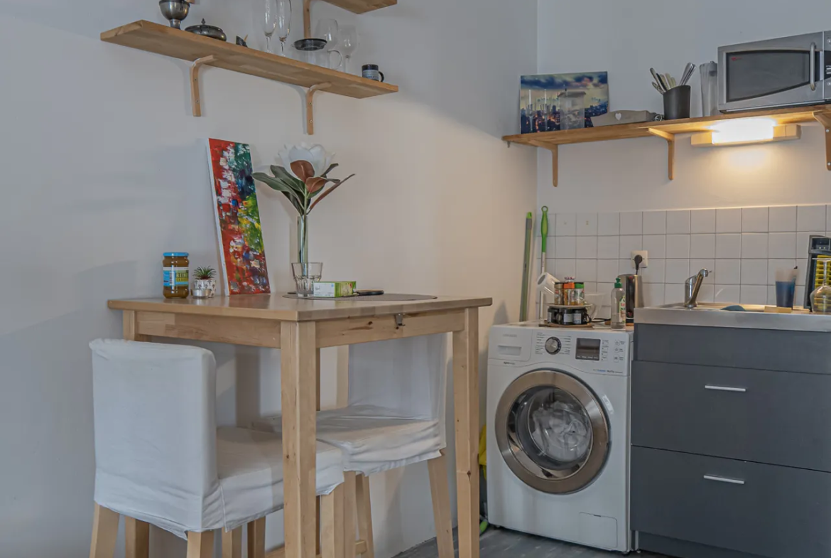 Superbe studio à vendre à Nantes, rue Vauban - 20 m² 