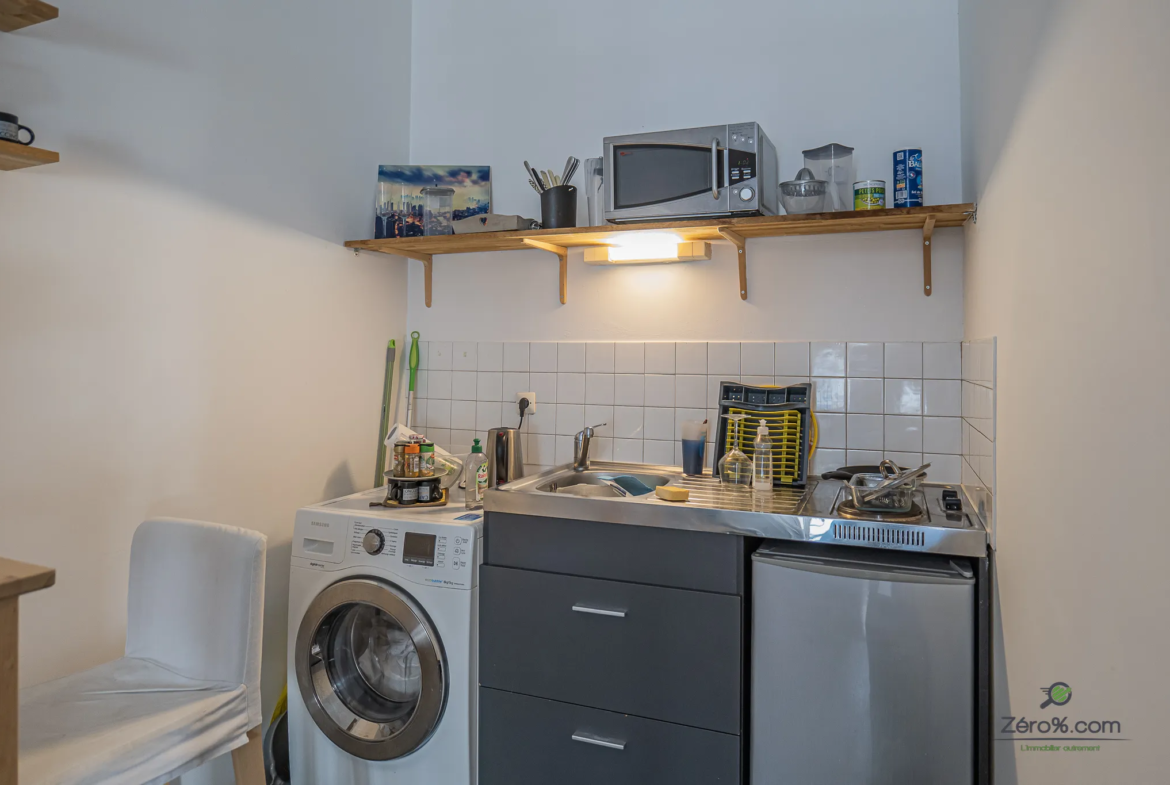 Superbe studio à vendre à Nantes, rue Vauban - 20 m² 