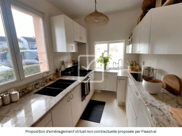 Maison T2 avec jardin à Terrasson Lavilledieu - Investissement locatif