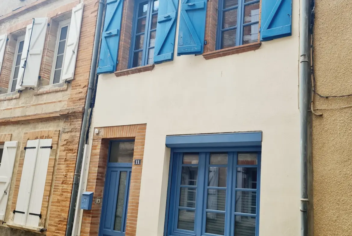 Maison de Village T6 à Vendre avec Patio à Saint-Sulpice-sur-Lèze 