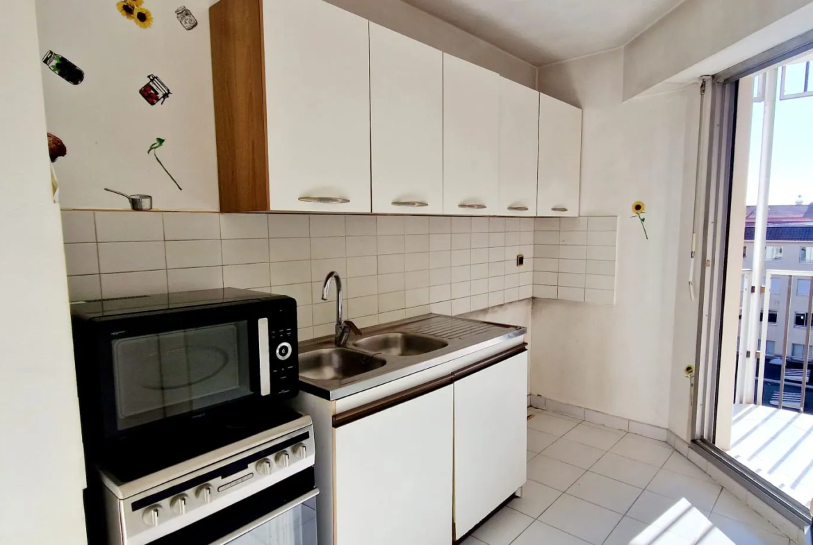 À vendre : Appartement T2 avec terrasse à Nice 