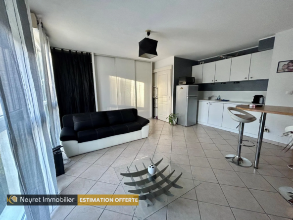 À vendre : Appartement T1 bis à Saint-Fons dans la résidence Les Jardins