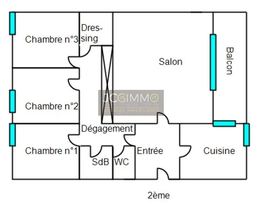 Vente Appartement T4 à Sollies Pont - 220 000 € 