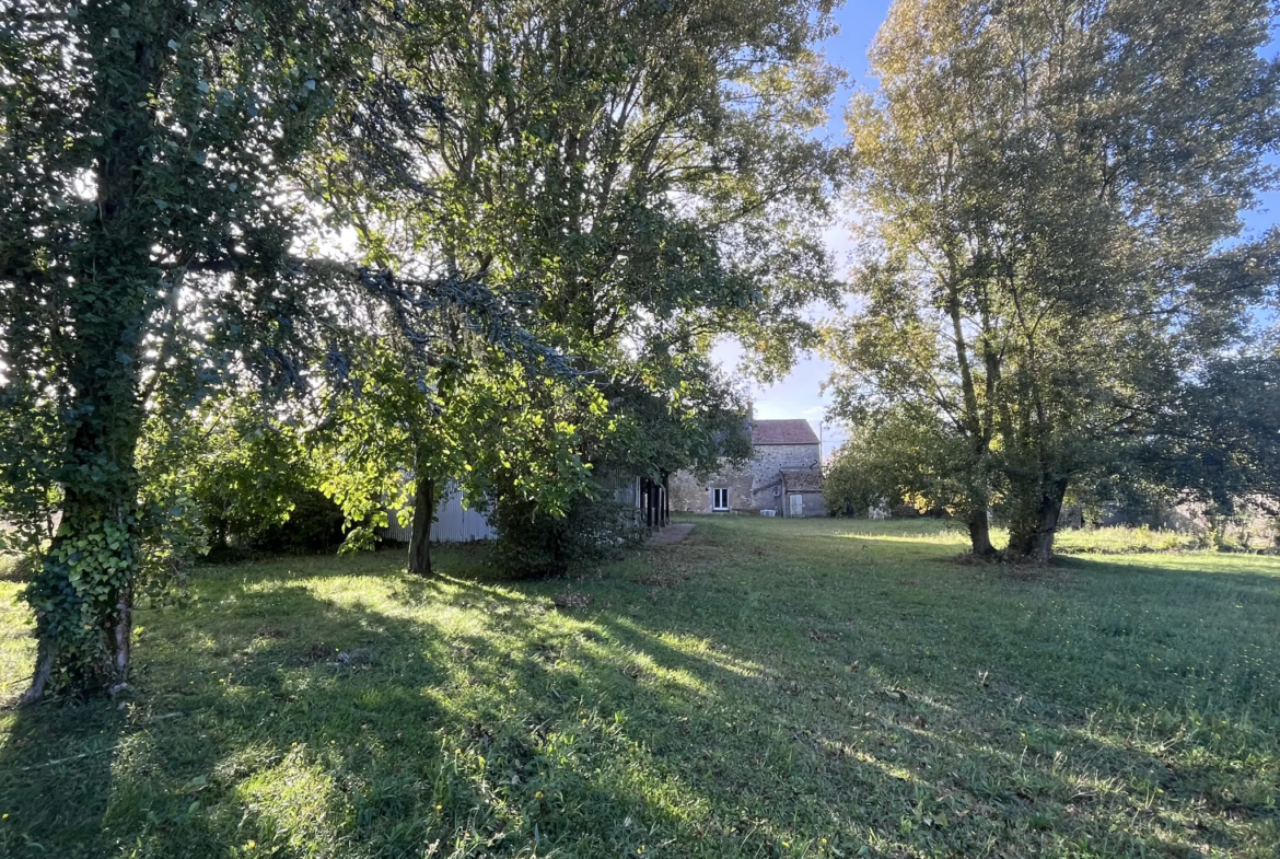 Ferme à rénover à Angerville avec hangar et dépendances 