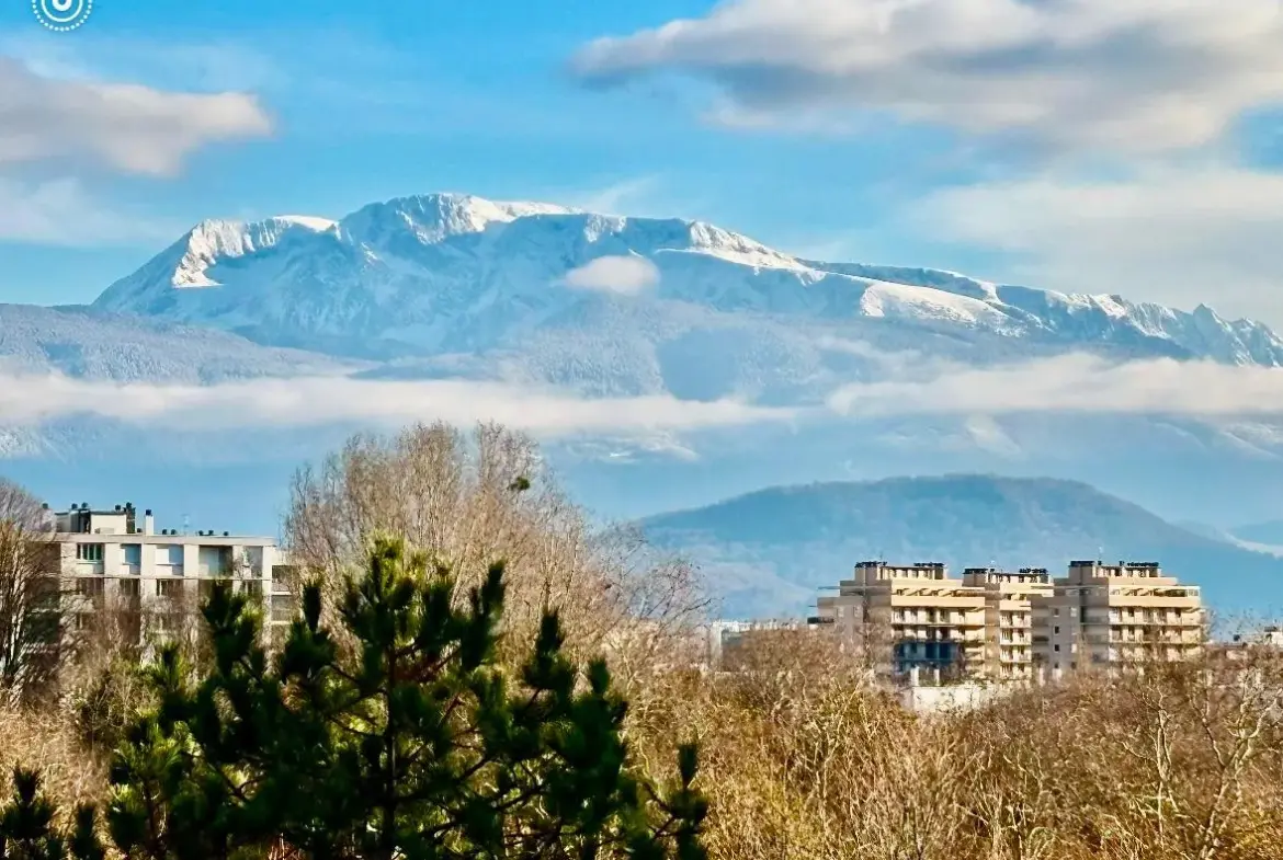 Appartement T4 80 m² à rénover à Grenoble avec balcon et terrasse 