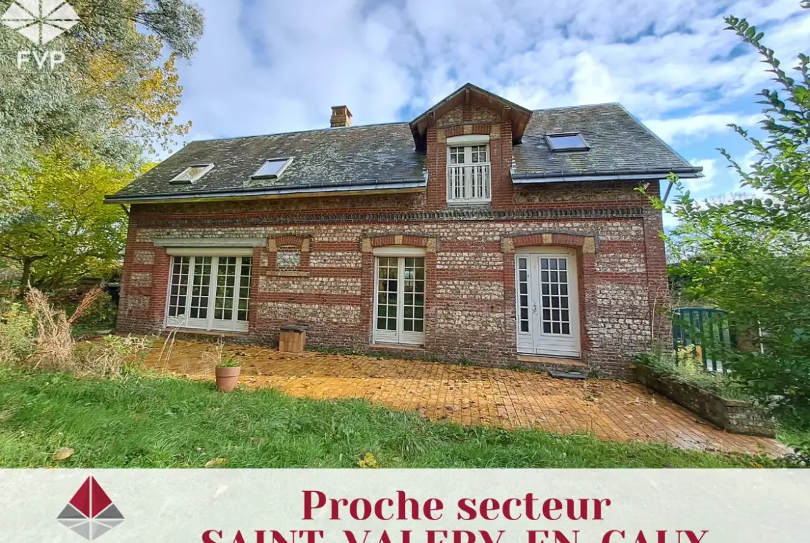 Maison à vendre à Saint-Valery-en-Caux - 3 chambres, terrain de 1440 m² 