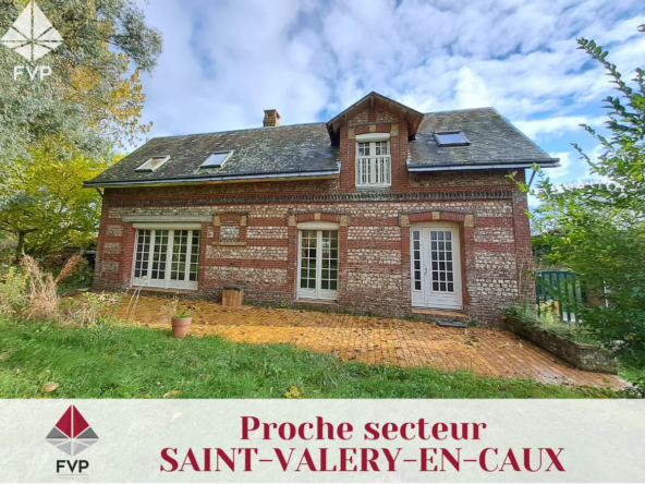 Maison à vendre à Saint-Valery-en-Caux - 3 chambres, terrain de 1440 m²