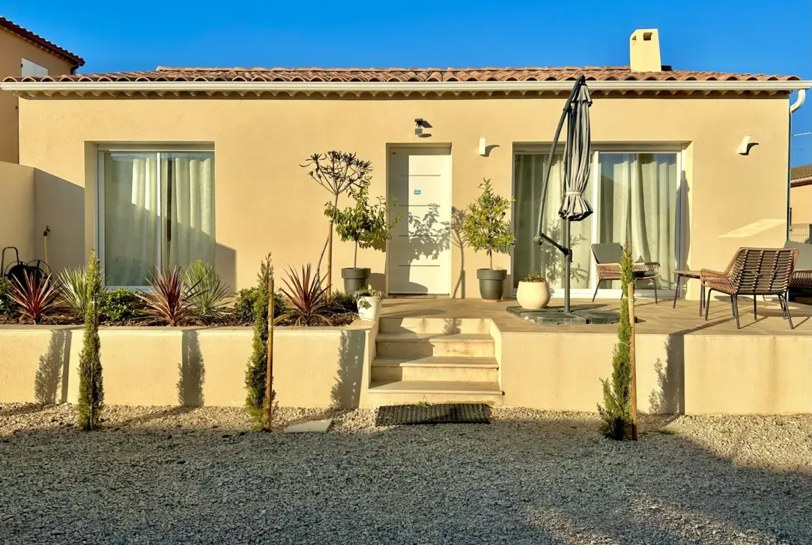 Villa moderne à vendre à Ste Cécile les Vignes - 1 chambre 