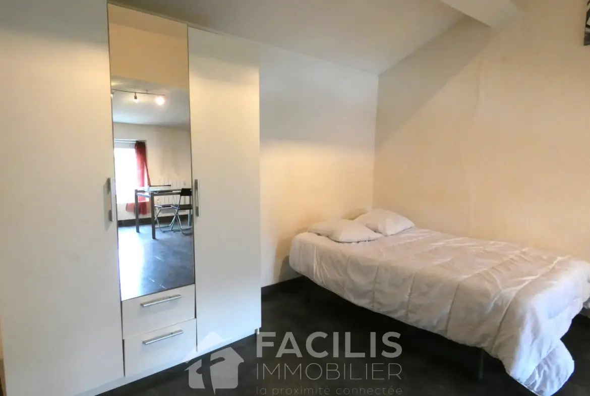 Studio au centre d'Heyrieux entièrement meublé à vendre 