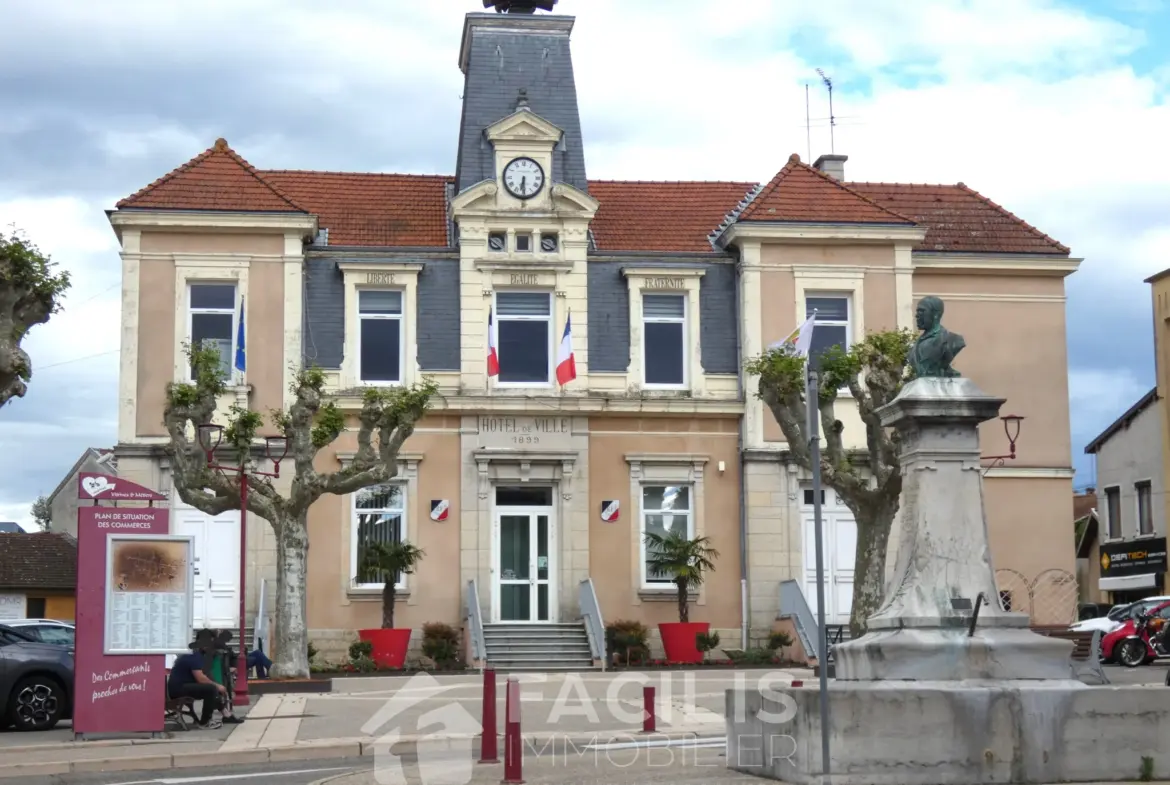 Studio au centre d'Heyrieux entièrement meublé à vendre 