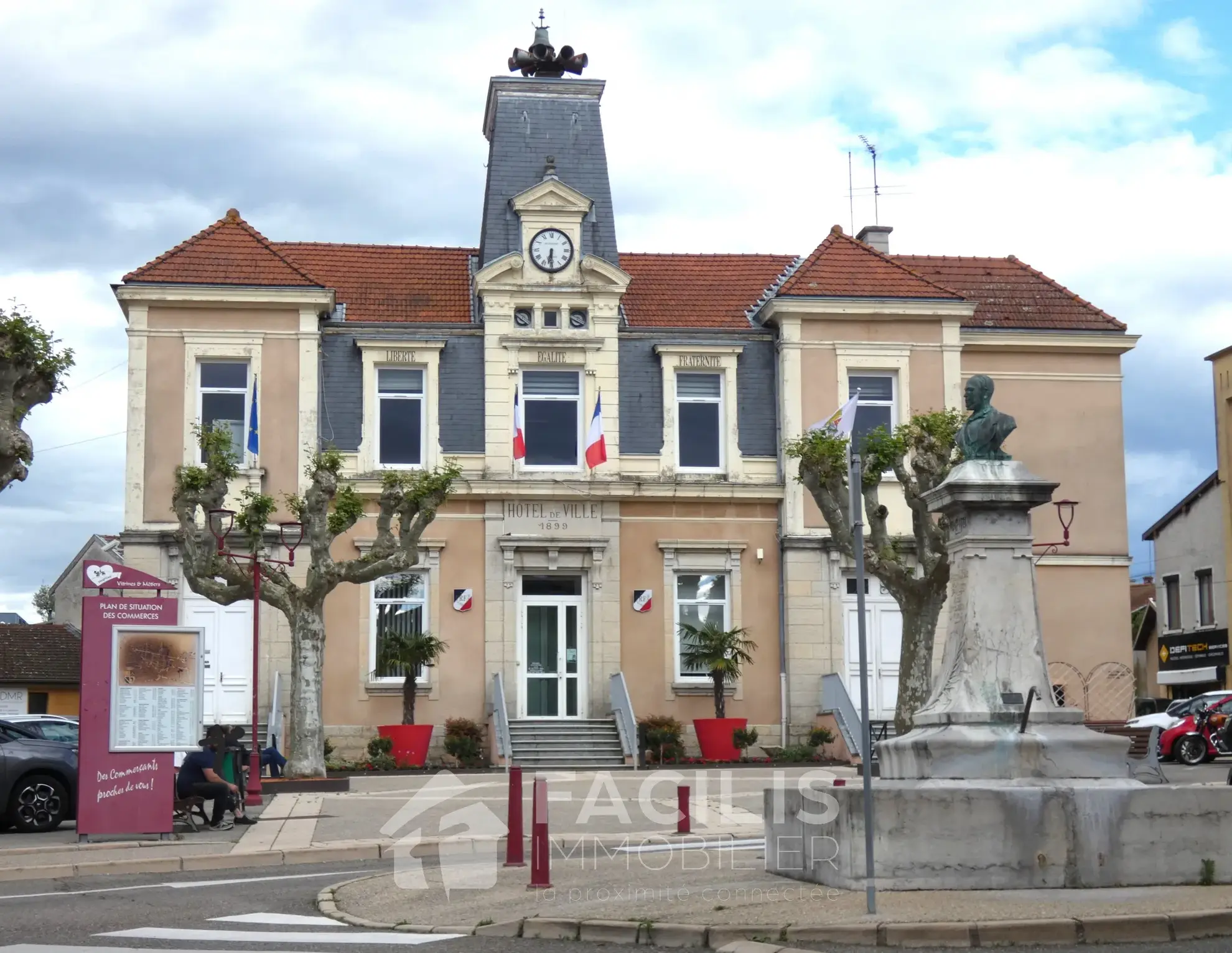 Studio au centre d'Heyrieux entièrement meublé à vendre 