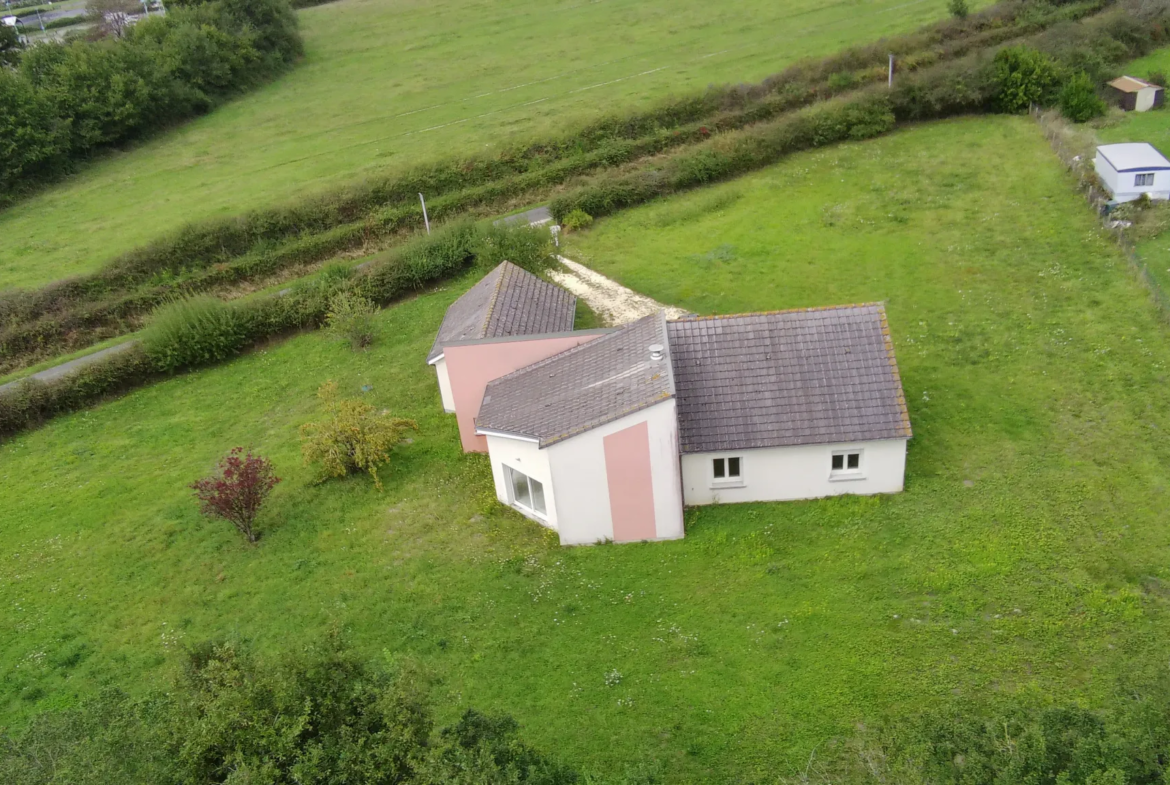 Maison unique de plain-pied à vendre à Vierzon 