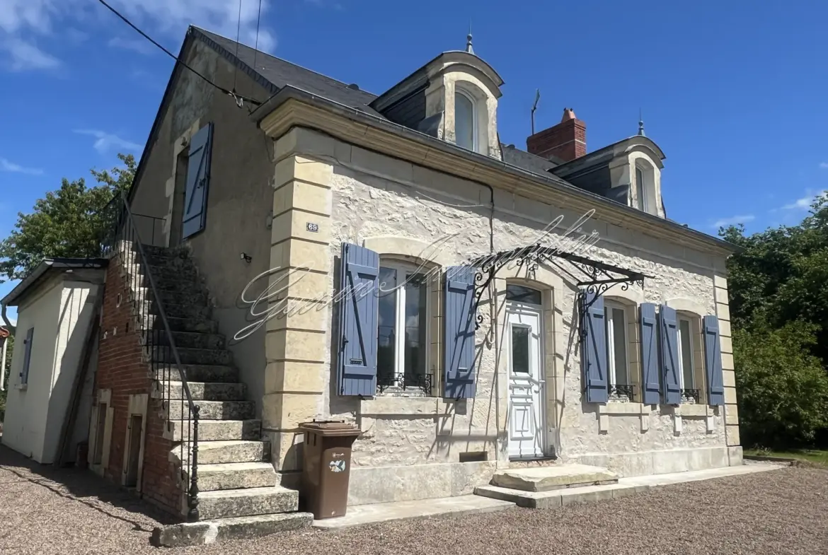 Maison restaurée à Urzy - 3 chambres et grand jardin 