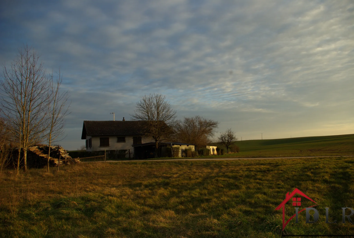 Ensemble immobilier calme avec 6 hectares de terrain à Autrey-les-Gray 