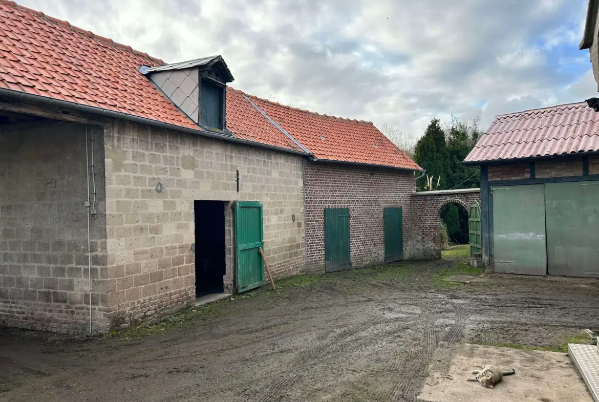 Maison individuelle rénovée à Abbeville avec jardin et dépendances 