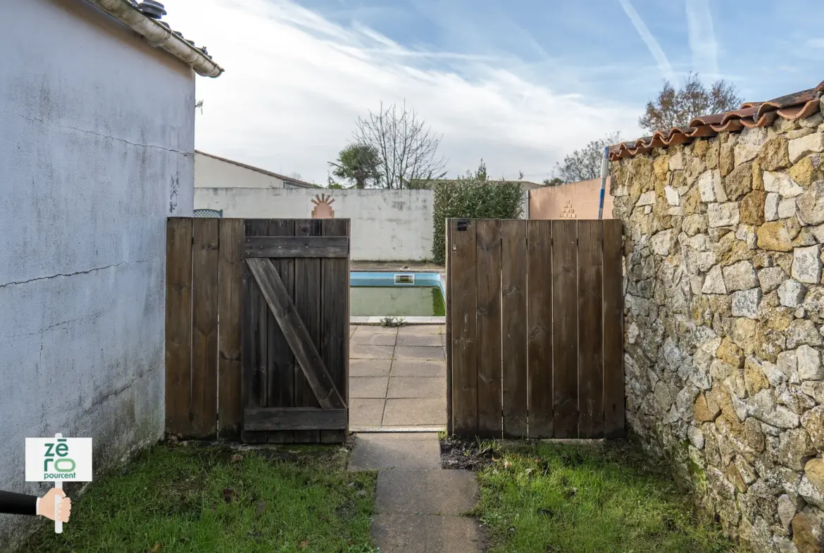 Maison T4 de Plain-Pied avec Piscine à Sainte-Foy 