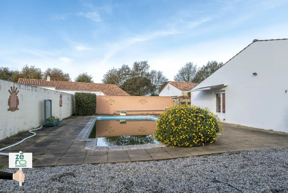 Maison T4 de Plain-Pied avec Piscine à Sainte-Foy 