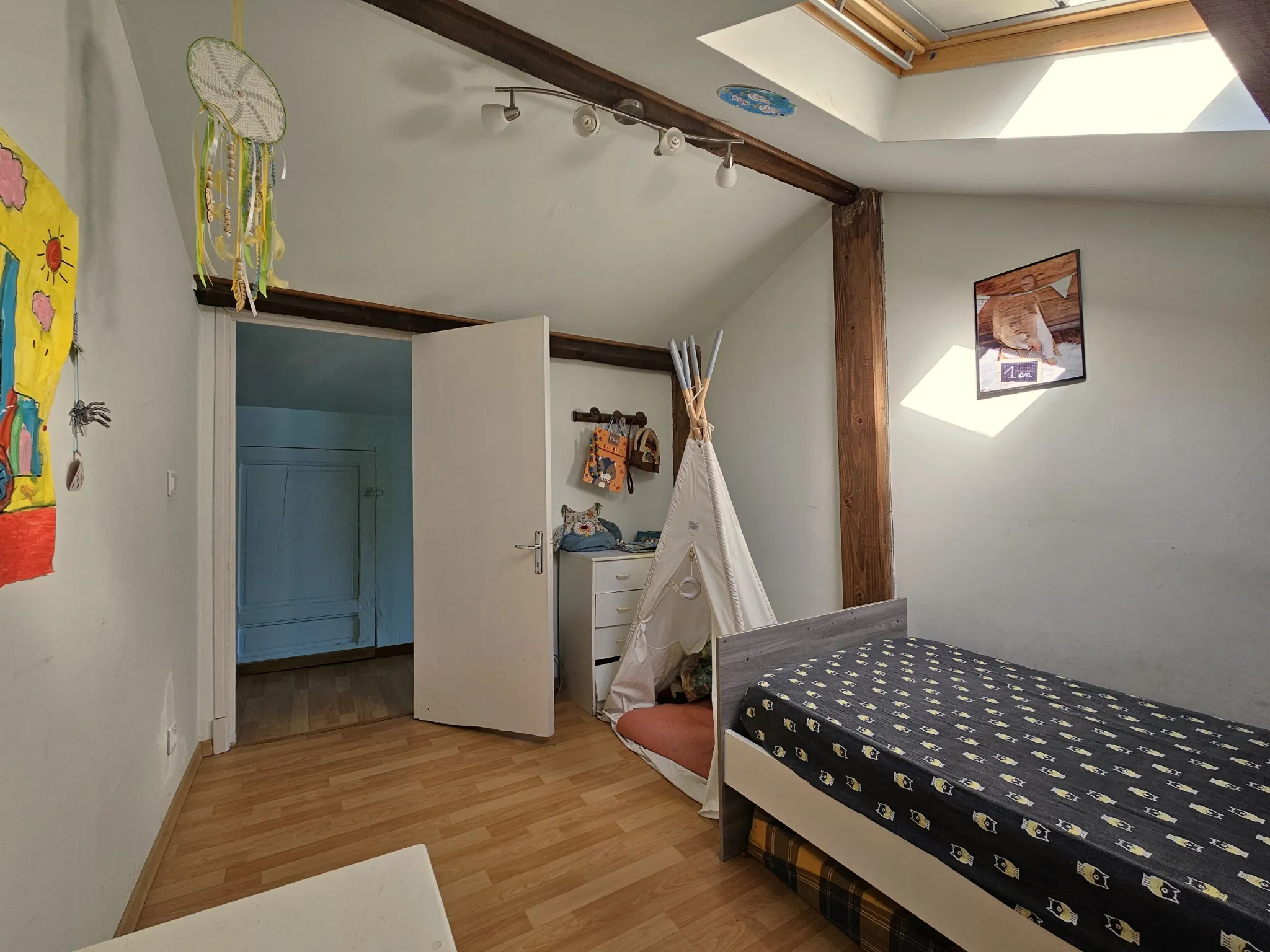 Charmante maison d'habitation à vendre avec grand terrain arboré de 9330 m² à Aubin 