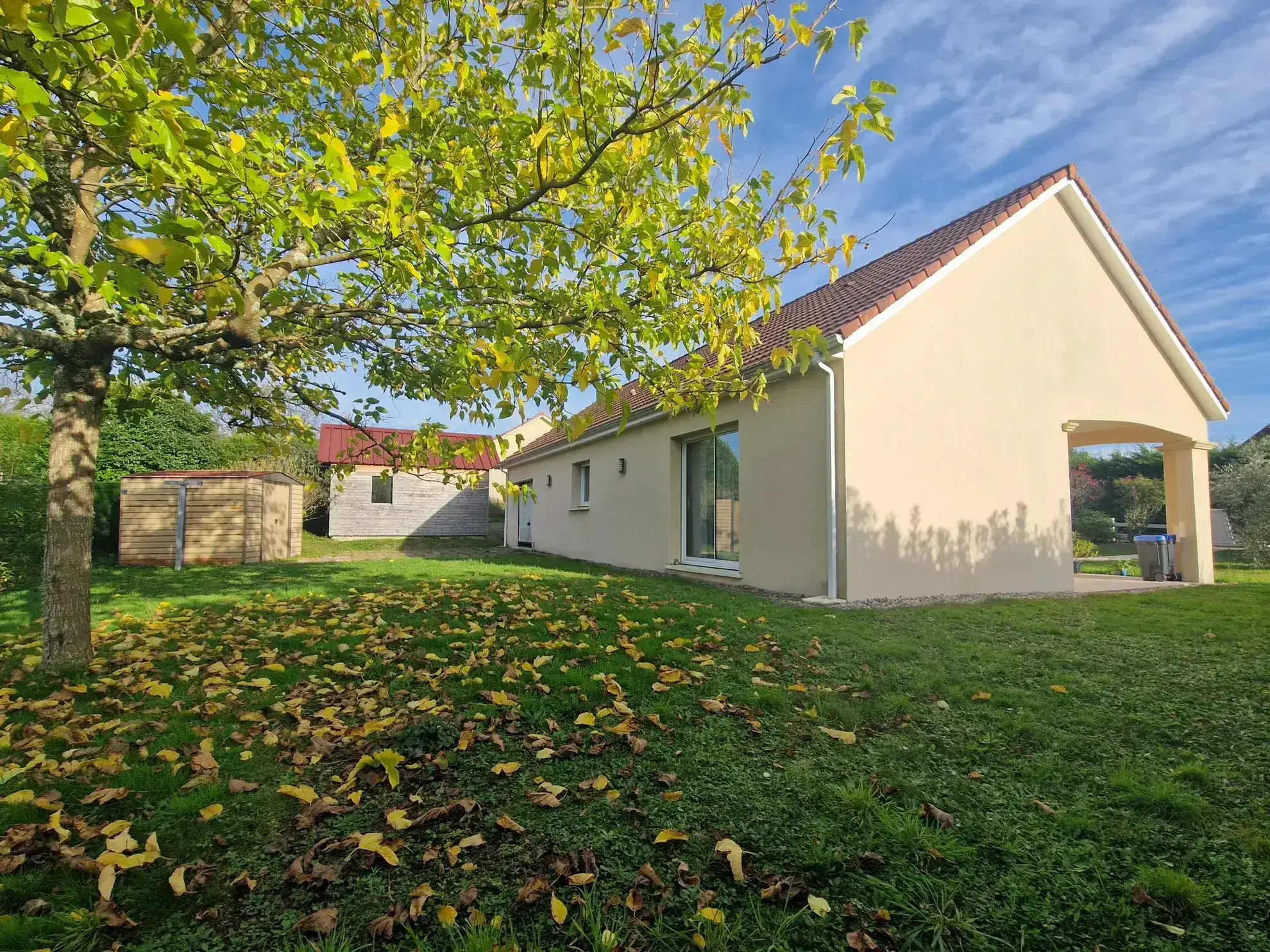 Maison de plain-pied lumineuse à Lubersac, 116 m², 3 chambres 