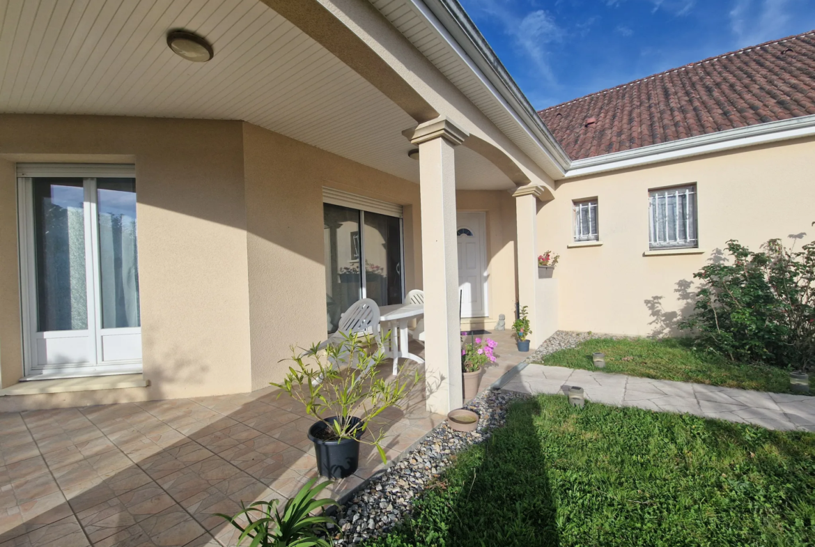 Maison de plain-pied lumineuse à Lubersac, 116 m², 3 chambres 