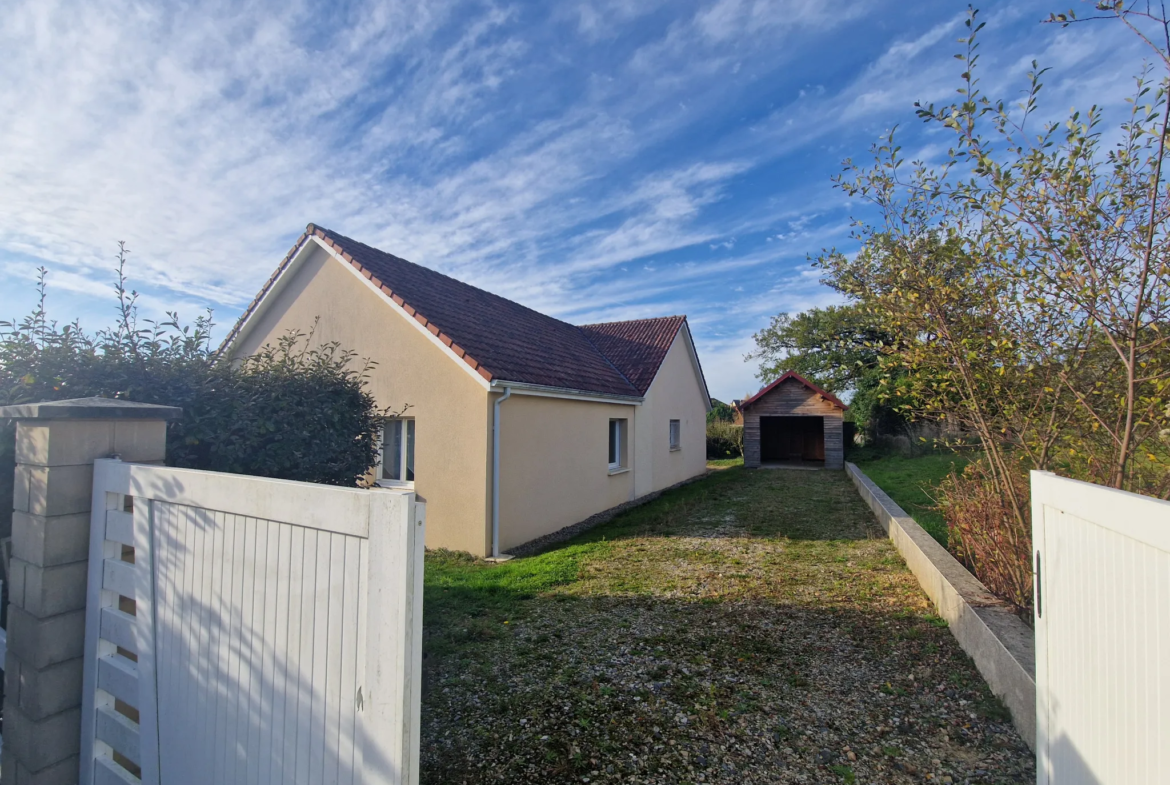 Maison de plain-pied lumineuse à Lubersac, 116 m², 3 chambres 