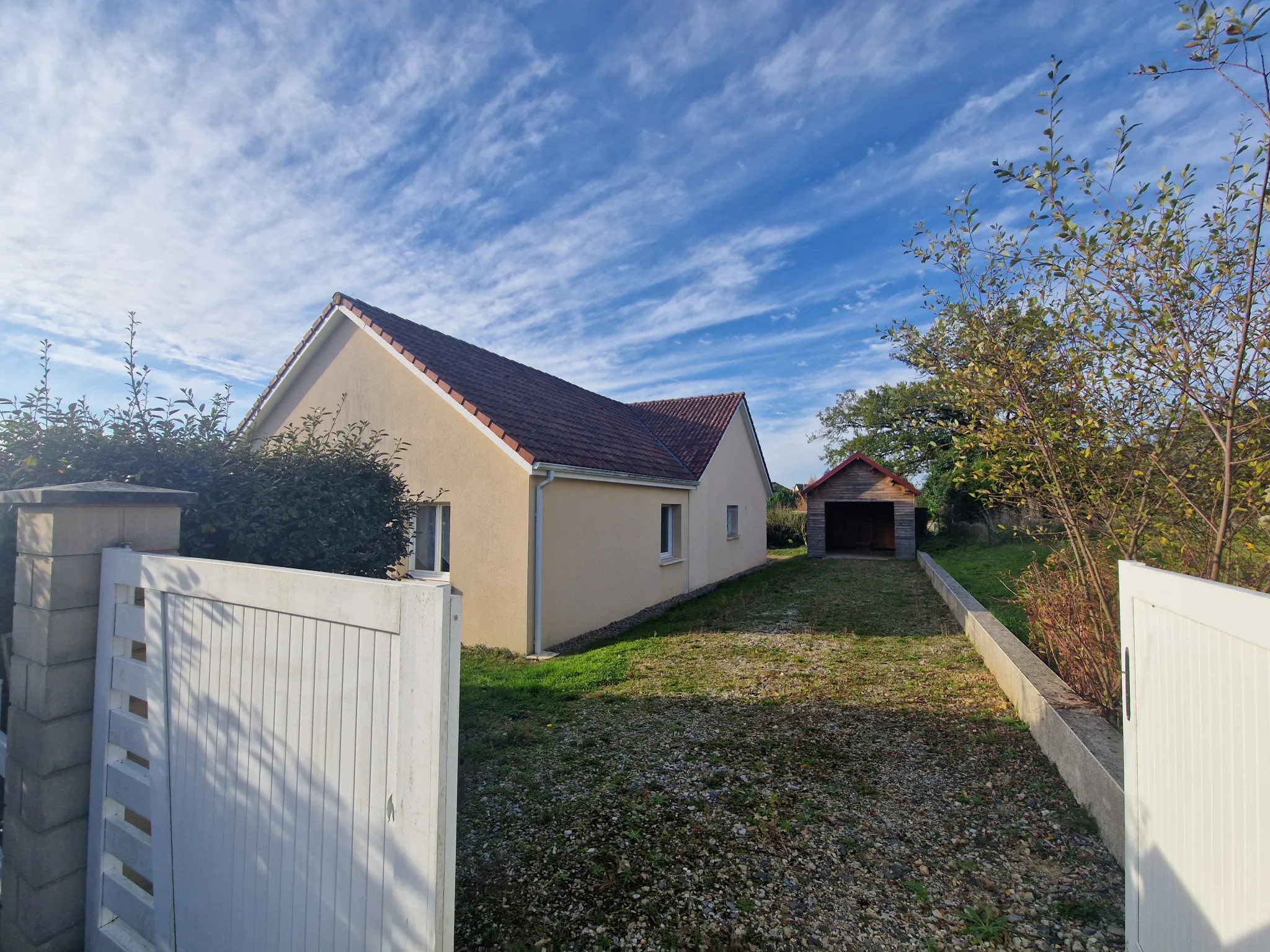 Maison de plain-pied lumineuse à Lubersac, 116 m², 3 chambres 