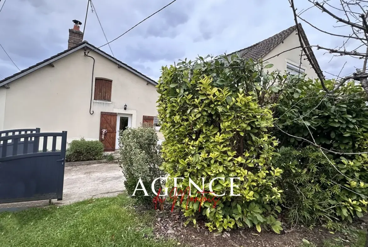 Maison à vendre entre Donnemarie et Montereau avec jardin 