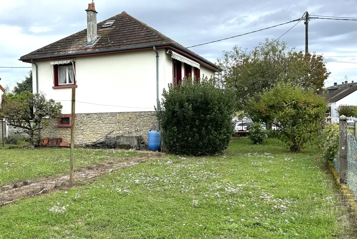 Vente pavillon indépendant à Varennes Vauzelles, 3 chambres 