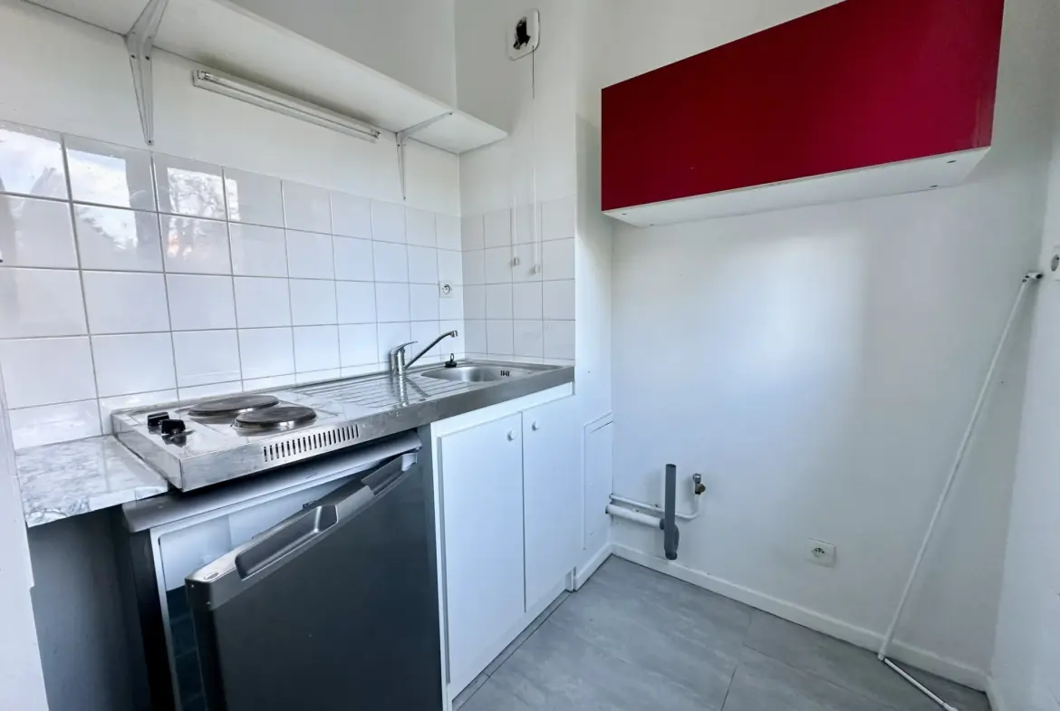 Studio lumineux de 27 m² à Lille Bois Blancs - Idéal primo-accédant et investissement étudiant 