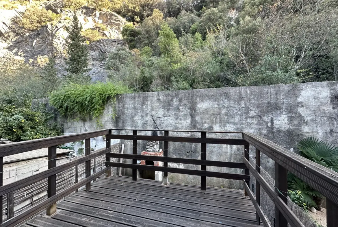 Maison à vendre à Amélie-les-Bains - 3 chambres avec jardin 