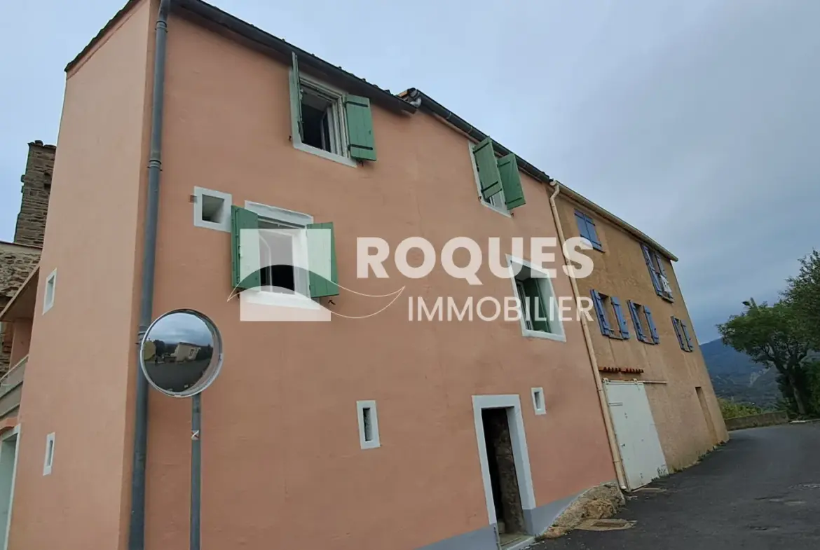 Maison de village à vendre à Usclas du Bosc avec vue dégagée 