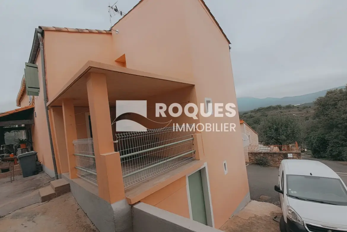 Maison de village à vendre à Usclas du Bosc avec vue dégagée 