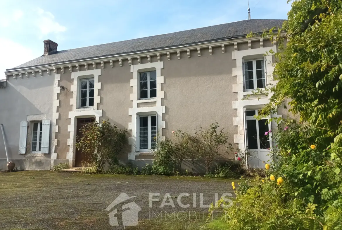 Maison à vendre près de Moncontour dans un cadre paisible 