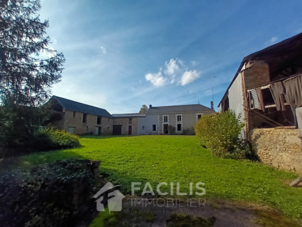 Maison à vendre près de Moncontour dans un cadre paisible