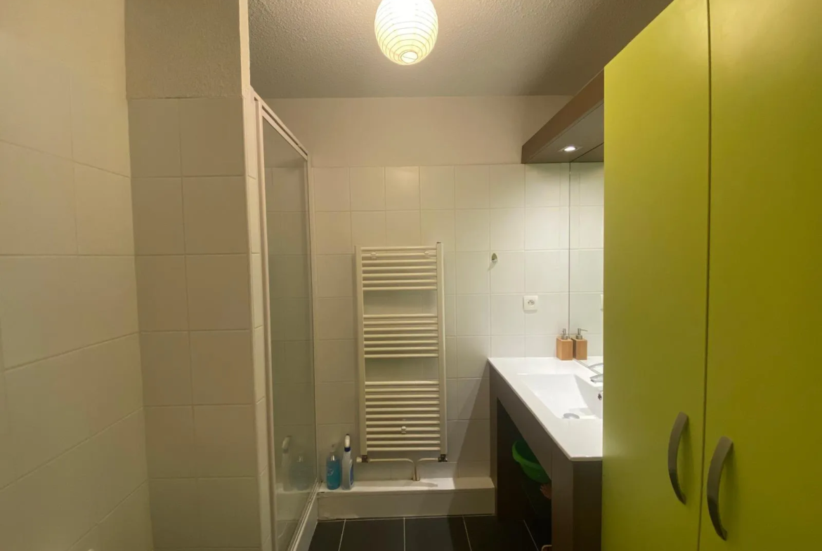 Appartement T1bis de 25 m² à Montaudran, vendu loué 