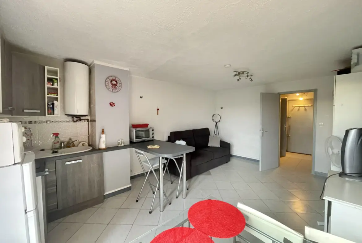 À vendre : Studio cabine au pied du Mont Saint-Martin à Agde 