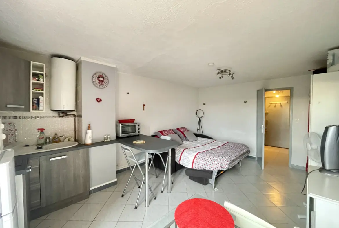 À vendre : Studio cabine au pied du Mont Saint-Martin à Agde 