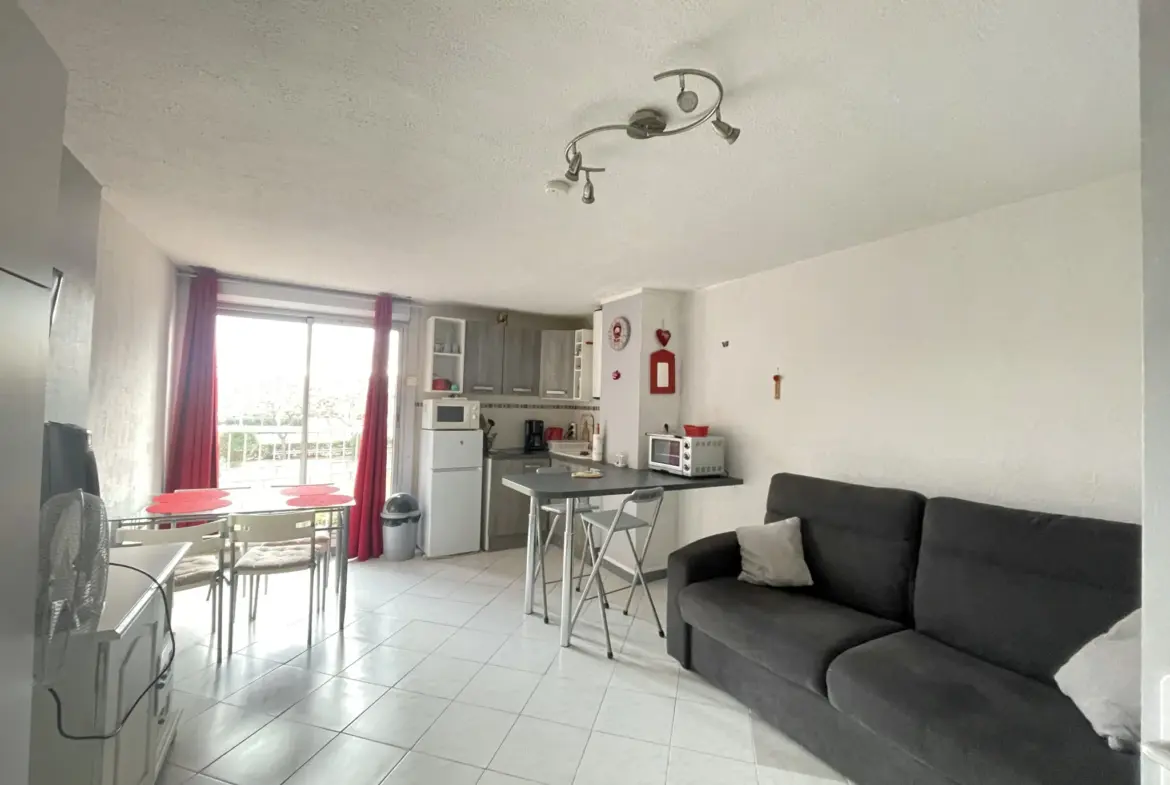 À vendre : Studio cabine au pied du Mont Saint-Martin à Agde 