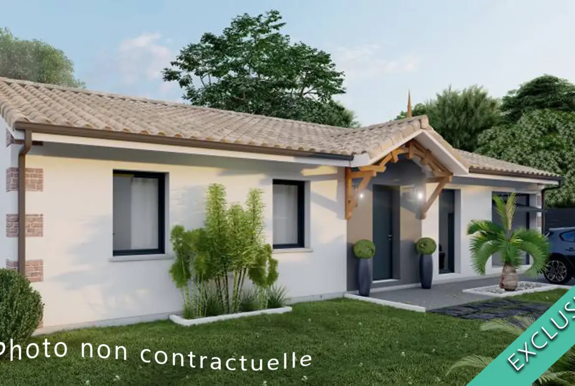 Maison neuve avec garanties à Marignac - Optez pour la qualité! 