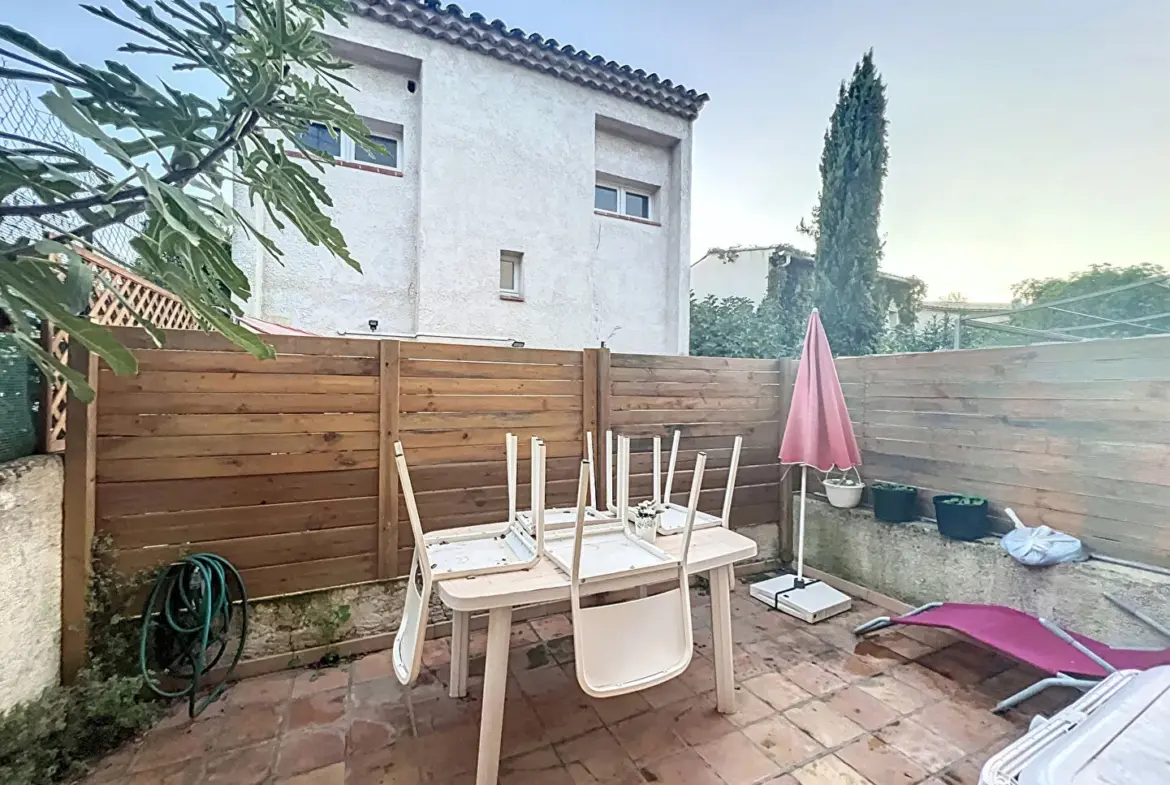 Appartement T1 24.50 m² à Peynier avec terrasse privative 