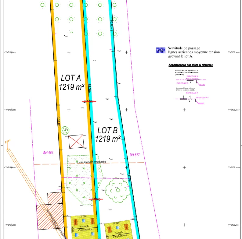 Terrain constructible de 1219 m² à Étampes à vendre 