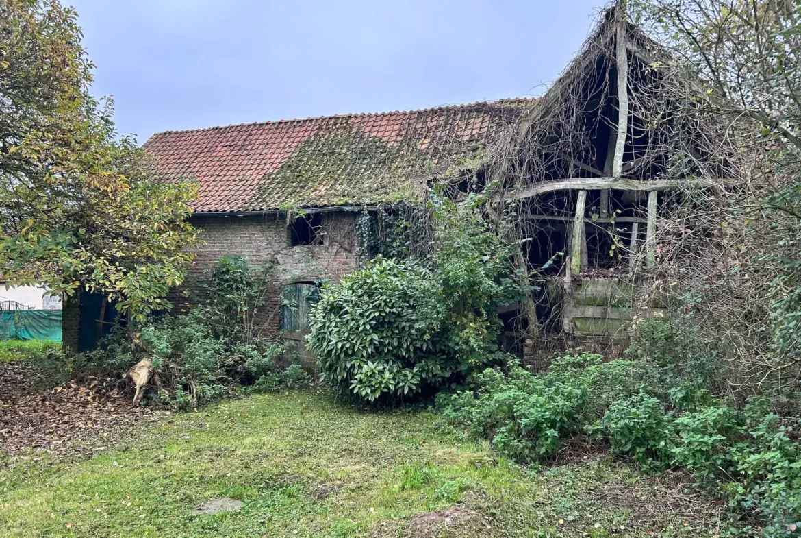 Maison à rénover à 5 minutes de Saint Riquier 