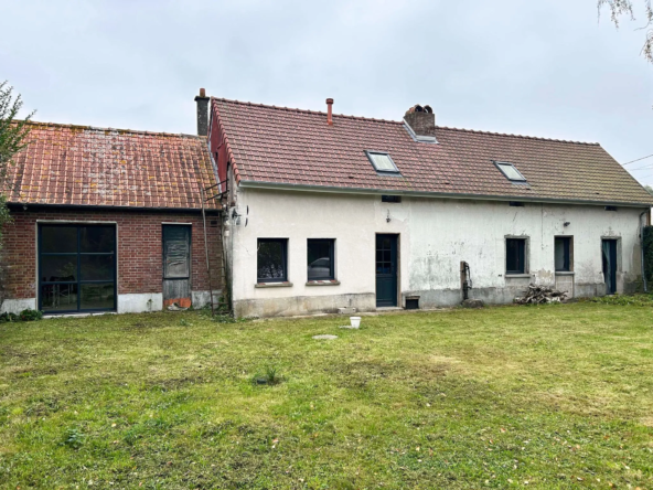 Maison à rénover à 5 minutes de Saint Riquier