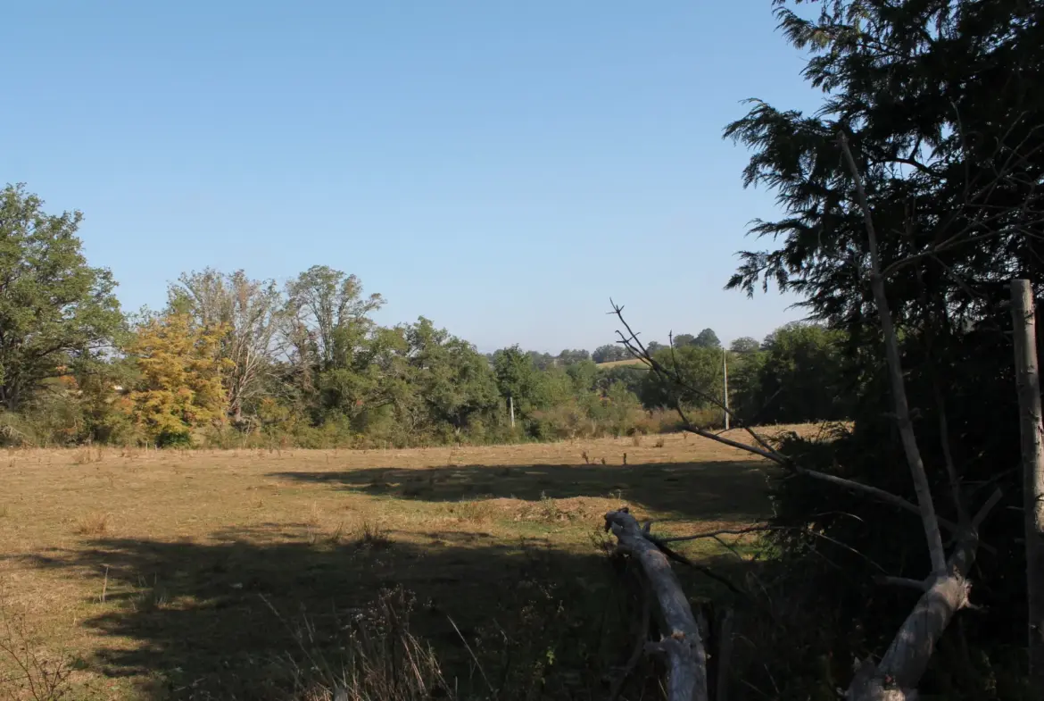 Fermette avec grange à Louroux Bourbonnais sur 2.2 hectares 