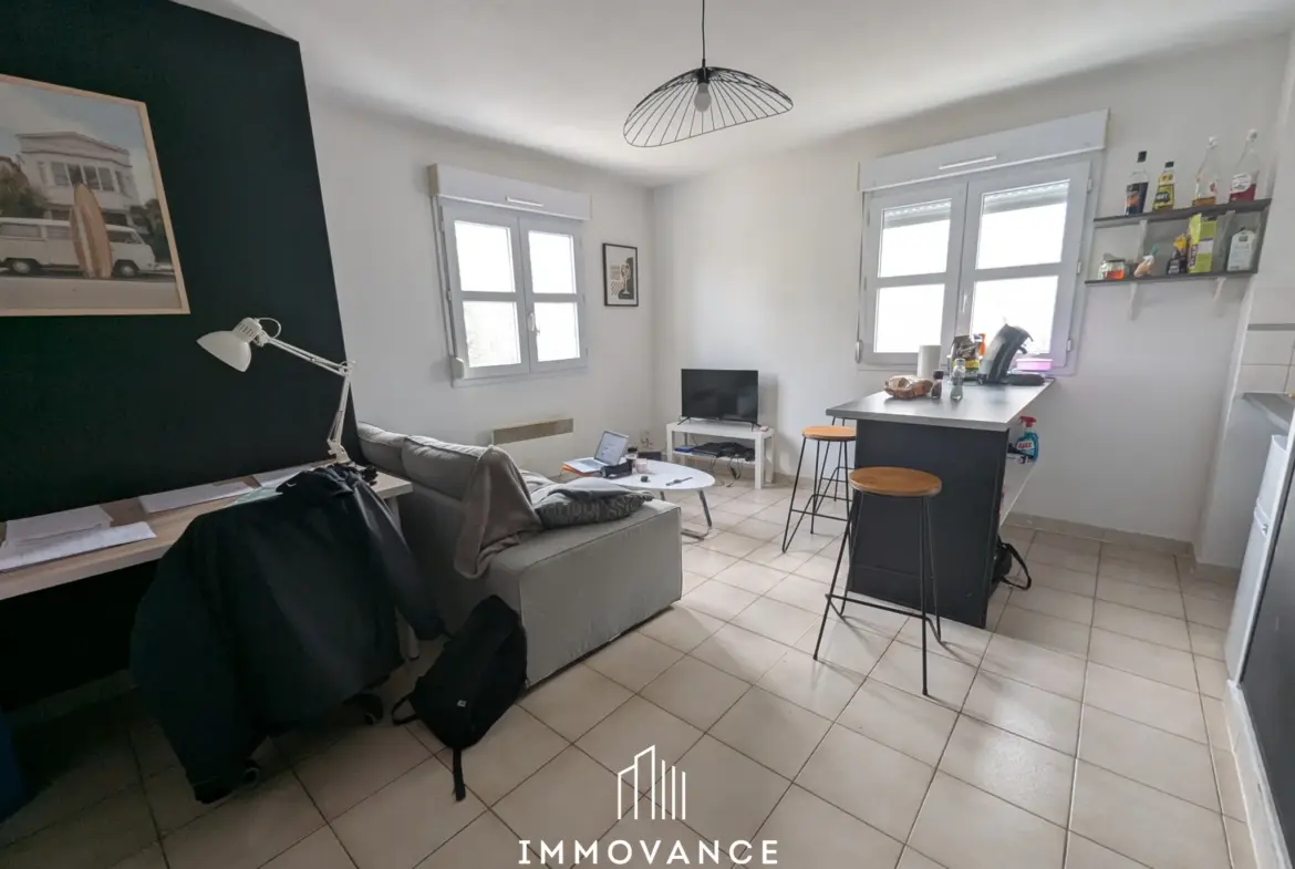 Appartement T1bis à vendre à Montpellier, 33,5 m² 