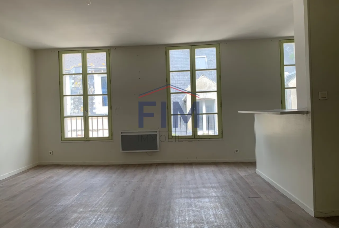 À vendre : Appartement F3 lumineux à Dieppe 