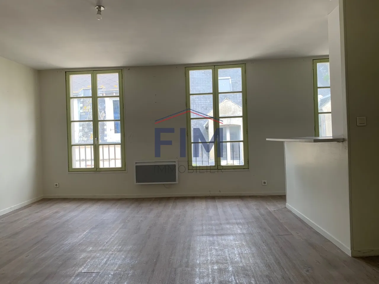 À vendre : Appartement F3 lumineux à Dieppe 